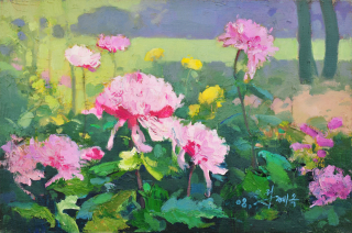 꽃이 있는 풍경5