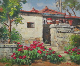 꽃이 있는 풍경9