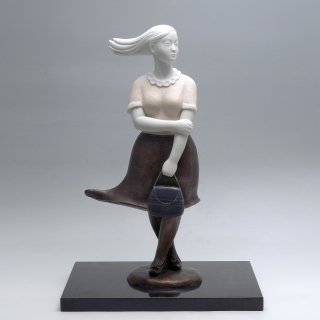 기다리는 소녀 · Waiting girl