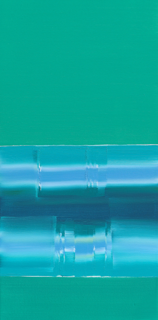 White noise(Nocturne for Vivid Green)