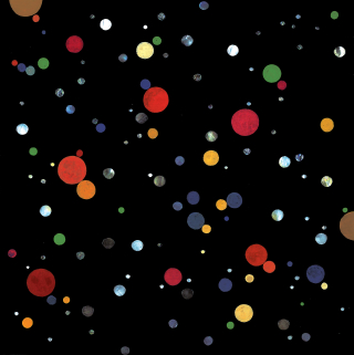 색의 조화-동그라미