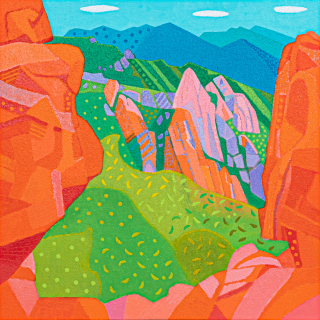 흐르는 산-설악산 범봉