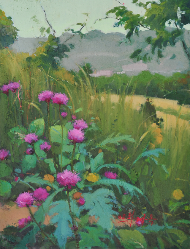 꽃이 있는 풍경14