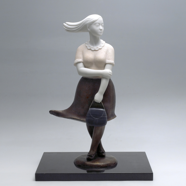 기다리는 소녀 · Waiting girl