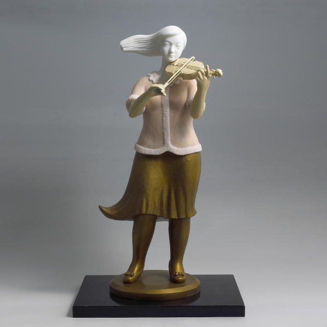 바이올린 켜는 소녀 · Girl who plays the violin