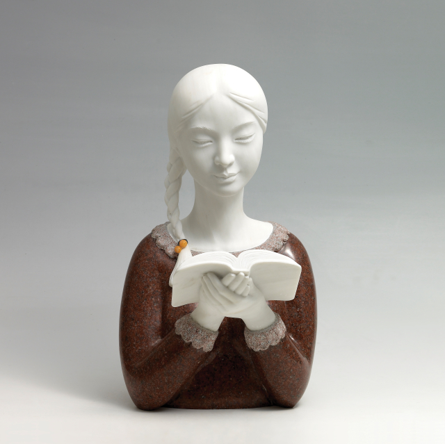 독서하는소녀 I · A girl who reads I 