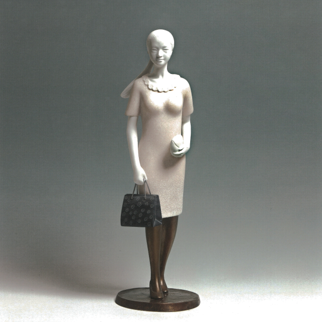 쇼핑하는 소녀 · Shopping girl