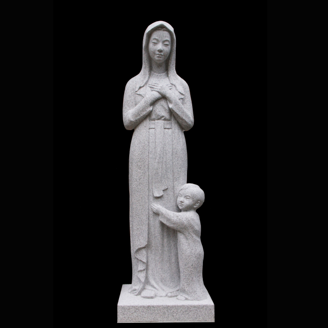 성모상 · The statue of the Virgin Mary 
