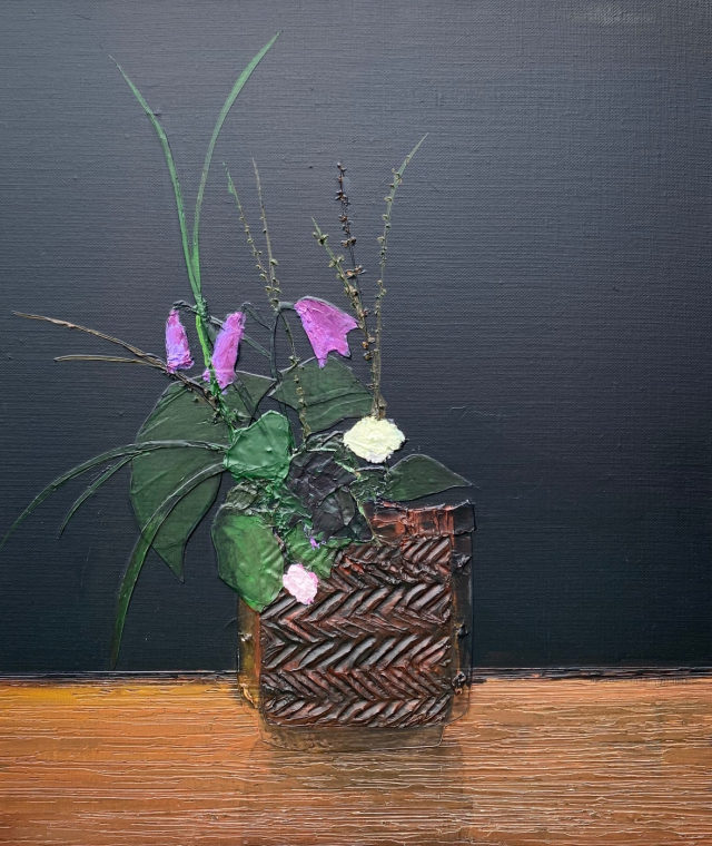 바구니 있는 정물